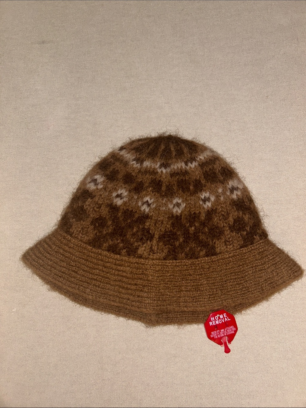 Frame Brown Patterned Bucket Hat - Picture 5 of 5